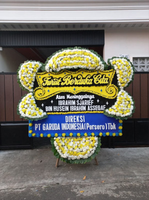 Papan Bunga Duka di Takalar